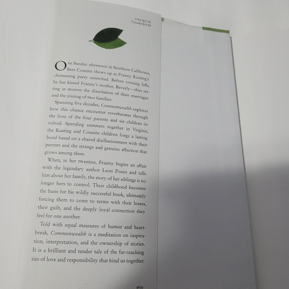 Books by Ann Patchett  Commonwealth (Hardback)  Taft (Paperback) Fiction - Picture 6 of 7